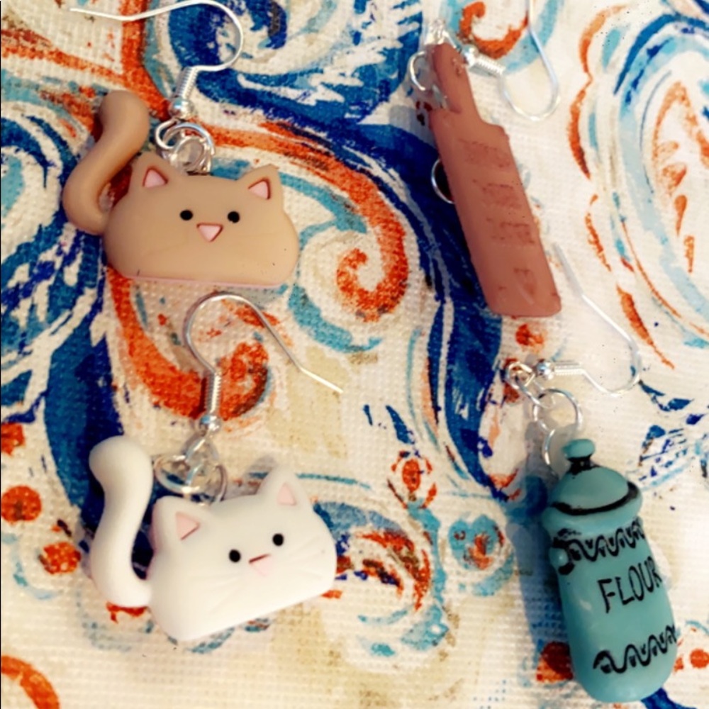 Custom made earrings